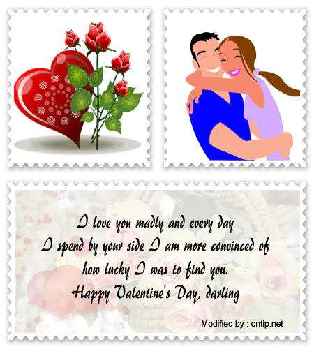 Download best happy Valentine's love messages with pictures for girlfriend.#ValentineRomanticPhrases