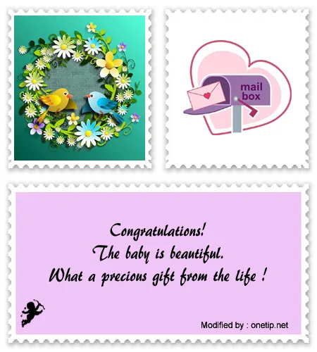 New baby wishes: congratulations card messages