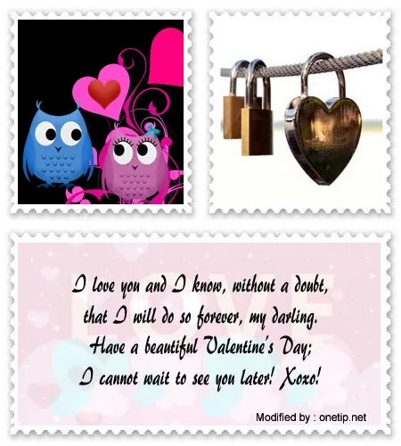Sweet and touching Valentine's I love you text messages for girlfriend