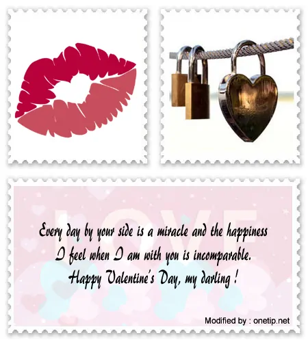 Find best sweet & romantic Valentine's text messages with images for girlfriend