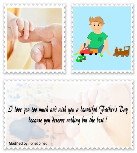 send happy Father's Day quotes by meseenger