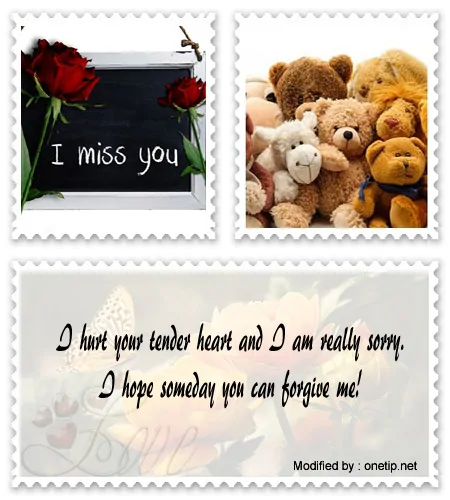 I love you I am very sorry Whatsapp text messages