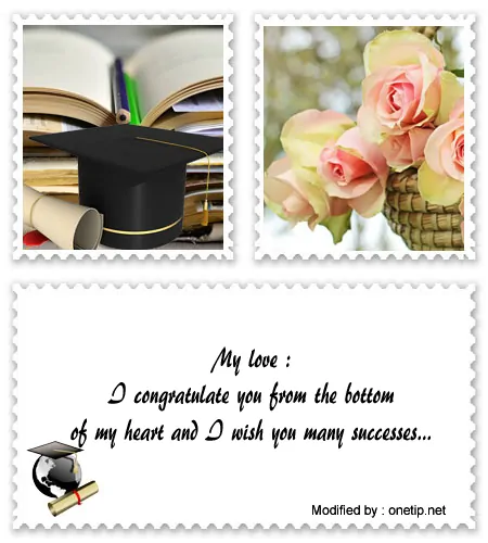 Happy graduation messages with pictures .#GraduationMessages