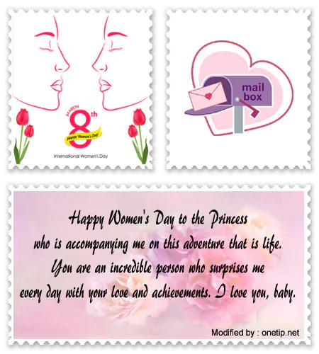Romantic Women's Day WhatsApp status that saying I love You.#WishesForMarch8th