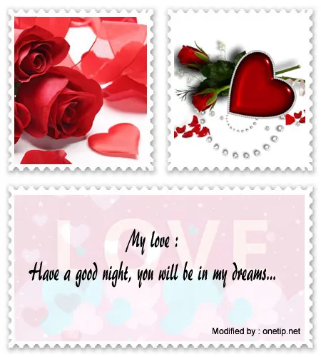 Download good night love picture messages to send by Whatsapp