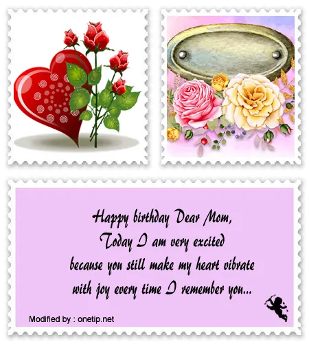 Lovely wishes to say a happy heavenly birthday to your mum