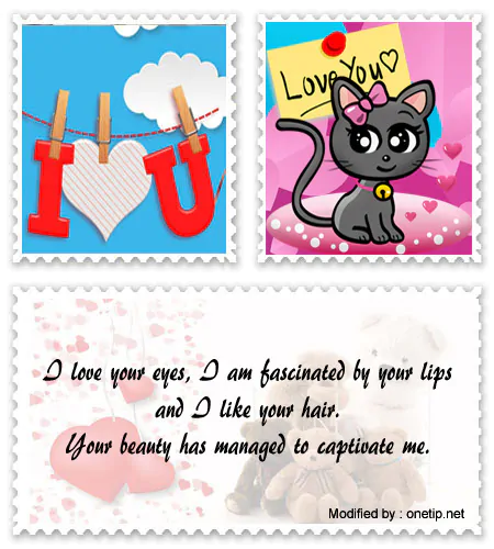 Find best romantic I love you cards with romantic messages for girlfriend.#RomanticPhrases,#RomanticPhrasesForHer