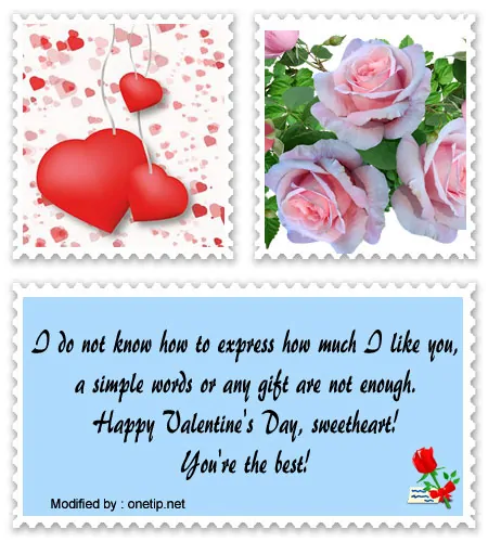 Pure happy valentine love messages & romantic valentine quotes
