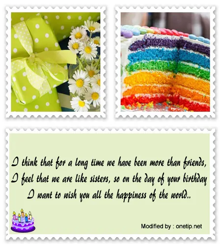 search nice birthday sayings for my friend