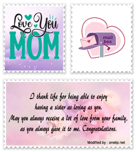 Happy Mother's Day messages for sister.#MothersDayPhrases,#MothersDaycards,#HappyMothersDay,#HappyMothersDayPhrases