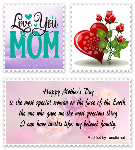 Cute sayings Happy Mother's Day my beloved.#MothersDayGreetings