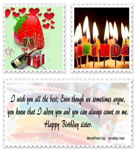 Happy birthday love quotes for sister.#BestBirthdayGreetings,#HappyBirthdayWishesForCards