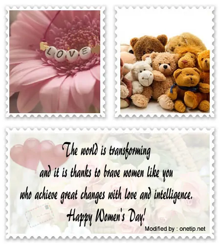 Download best Happy Women's Day love messages with pictures for Girlfriend.#WomensDayQuotes,#WomensDayCards