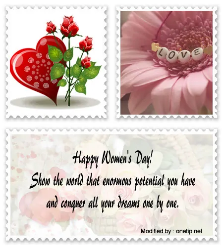 Best text messages for Women's Day.#WomensDayQuotes,#WomensDayCards