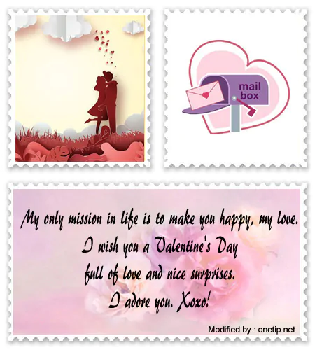 Valentine's I love you text messages for girlfriend.#ValentinesDayLoveMessages