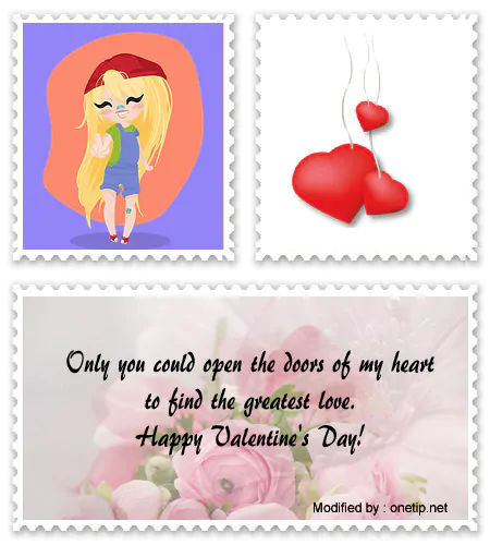 Find best sweet & romantic Valentine's text messages with images for girlfriend.#ValentinesDayLoveMessages,#ValentinesDayLovePhrases,#ValentinesDayCards