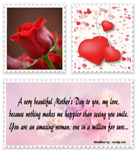 Sweet Mom sayings for Mother's Day.#MothersDayMessagesForWife,#RomanticMothersDayQuotesForWife,#MothersDayGreetingsForWife,#MothersDayWishesForWife