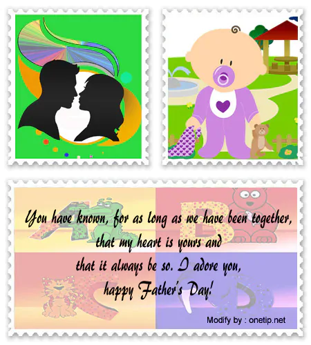 Send Father's Day love texts by messenger.#FathersDayWishes