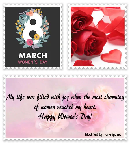 Download best Happy Women's Day love messages with pictures for girlfriend.#WomensDayQuotesForGirlfriend