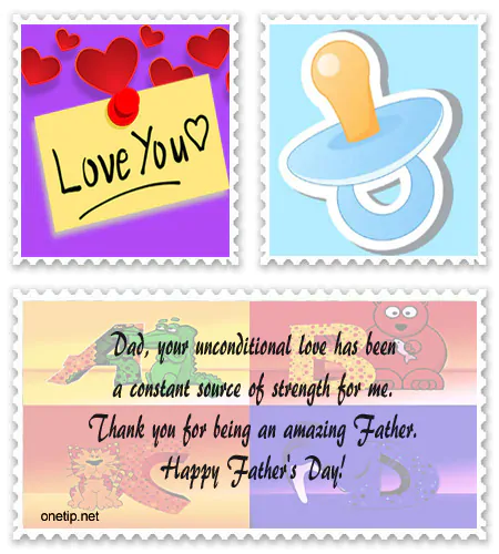 Father's Day greetings , wishes, messages and sayings.#FathersDayPhrasesForDad